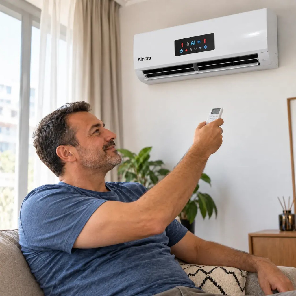 Airstra Energieklasse A++ mit niedrigem Verbrauch