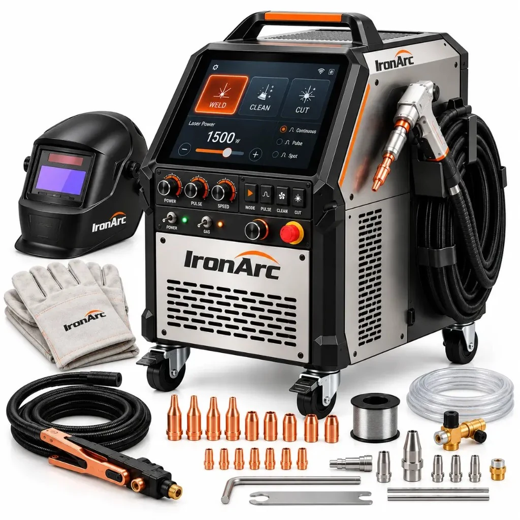Kit complet IronArc sudură laser 3 în 1