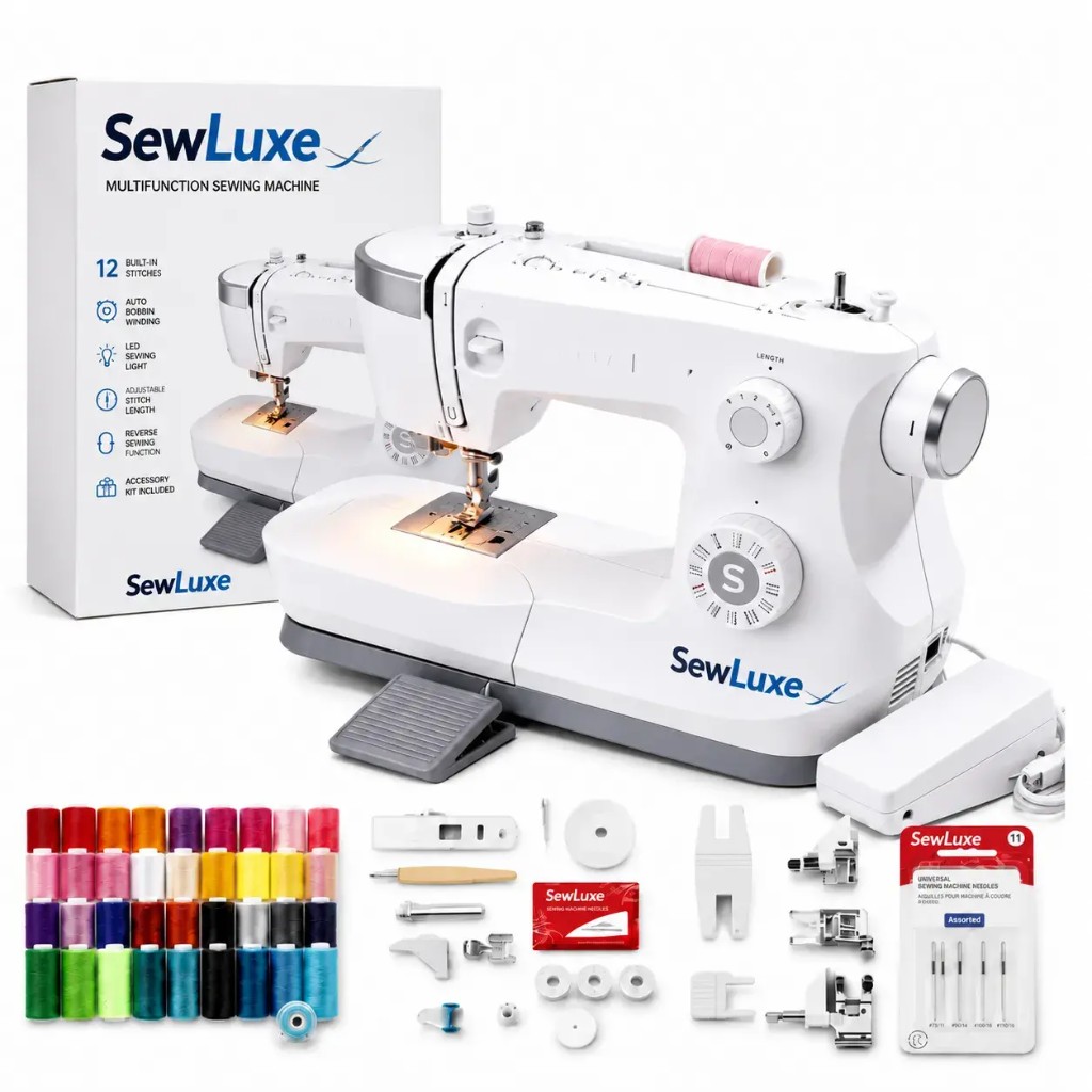 Complete SewLuxe sewing machine kit