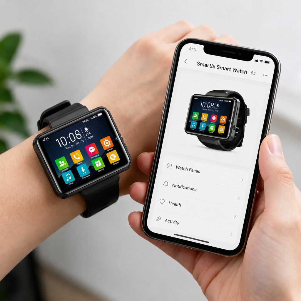 Smartix su WhatsApp pranešimais ir companion programėle