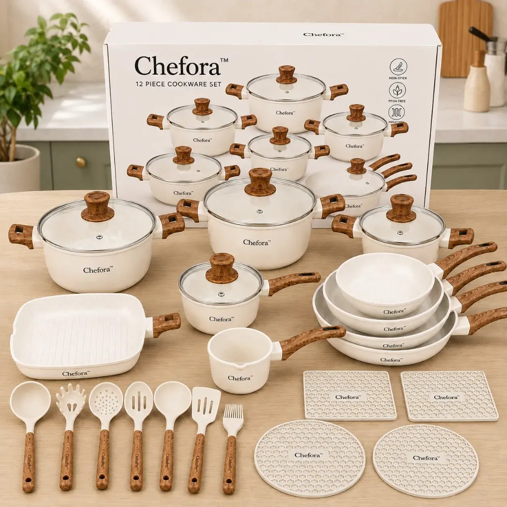 Vollständiges Chefora Set in Originalverpackung