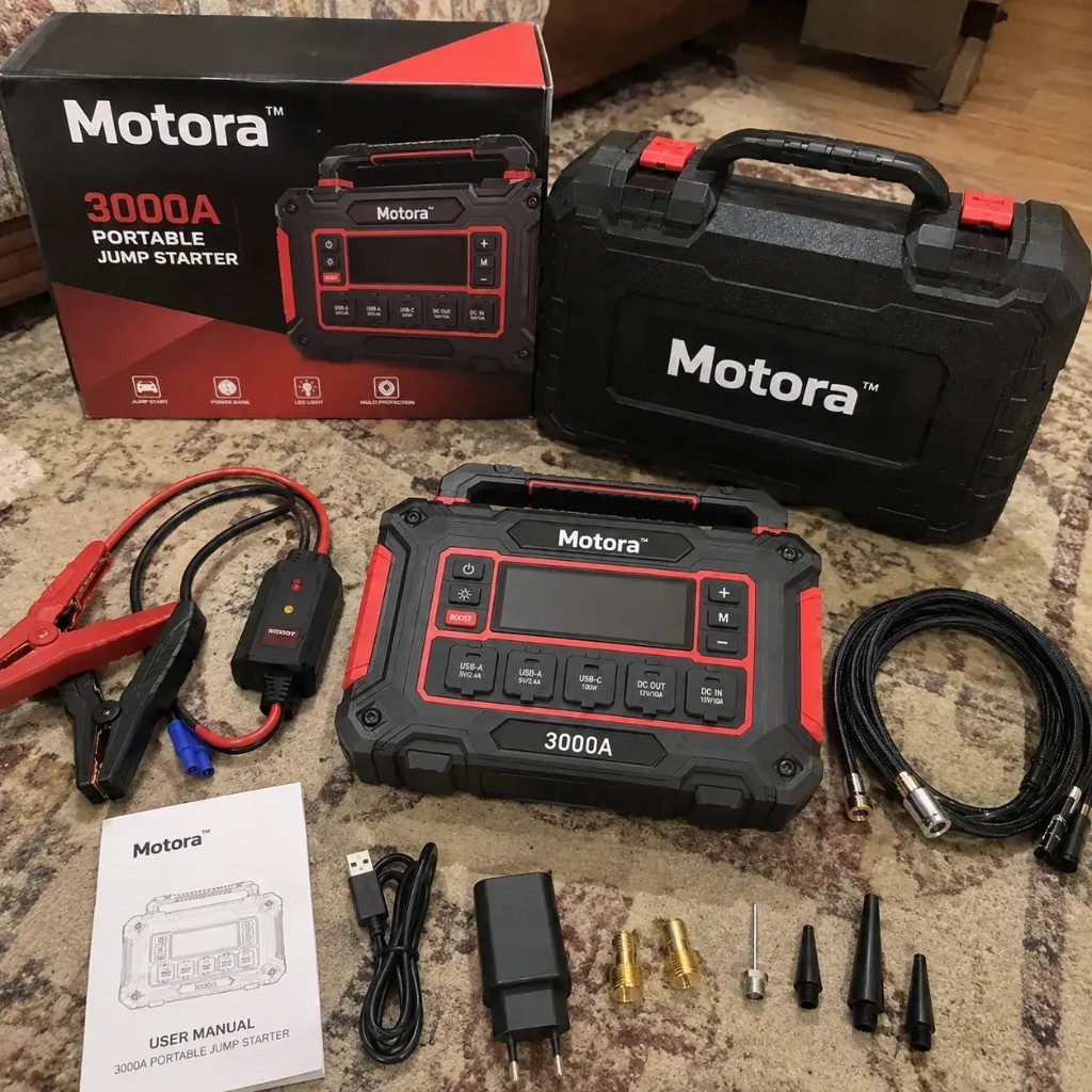 Anna Nowak — kompletny zestaw Motora™ 3000A z akcesoriami