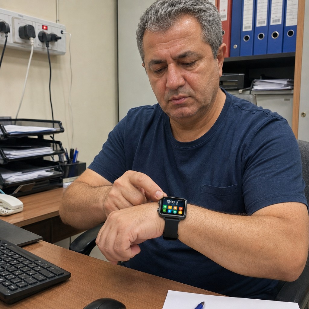 Klientas su Smartix prie stalo