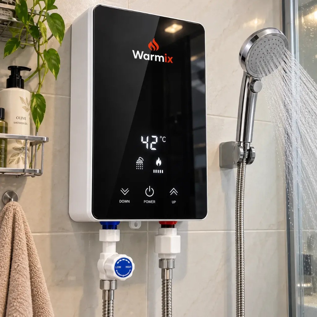 Kit completo Warmix con accessori doccia