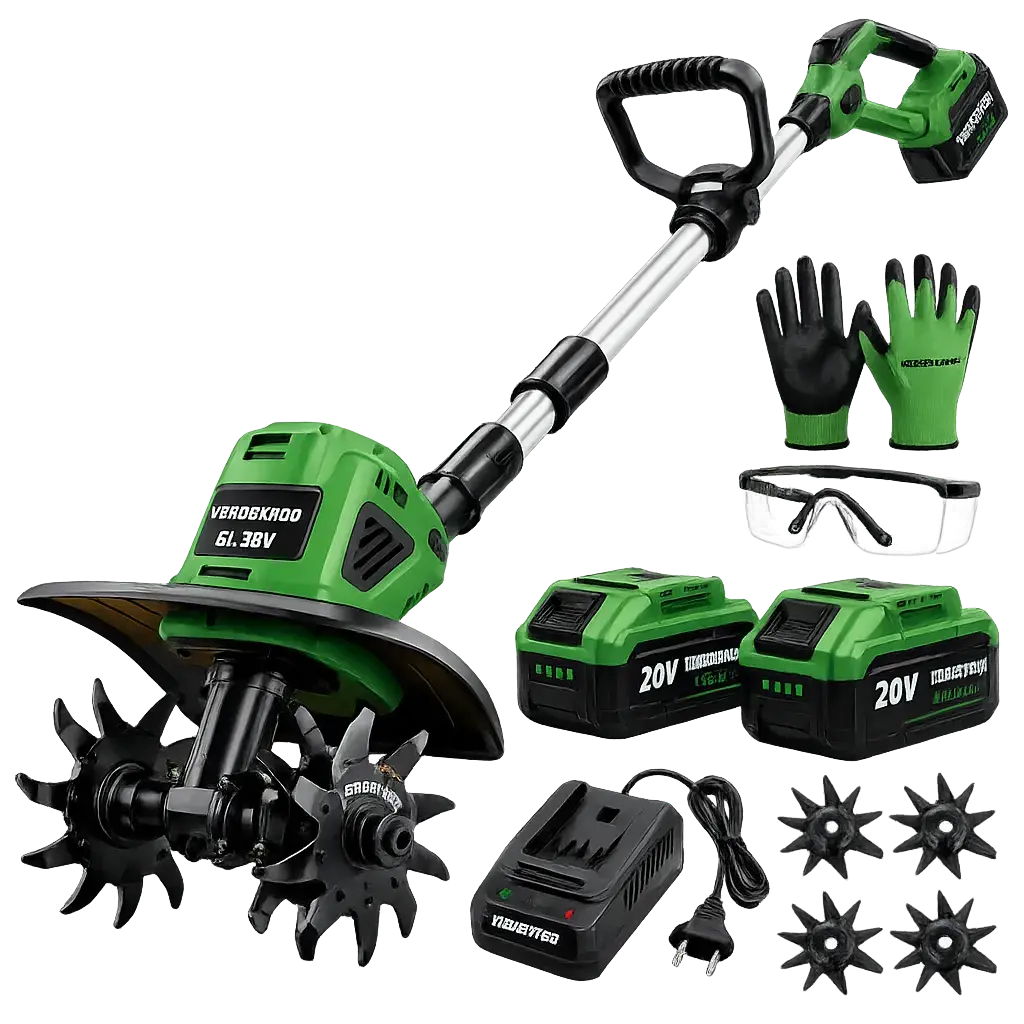 VerdexPro professional cordless garden cultivator