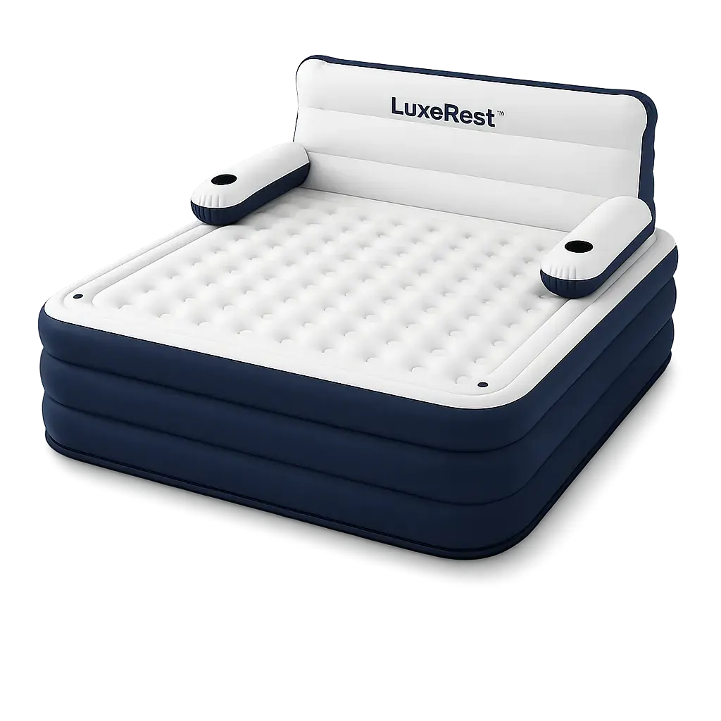 LuxeRest Inflatable Double Bed and Sofa