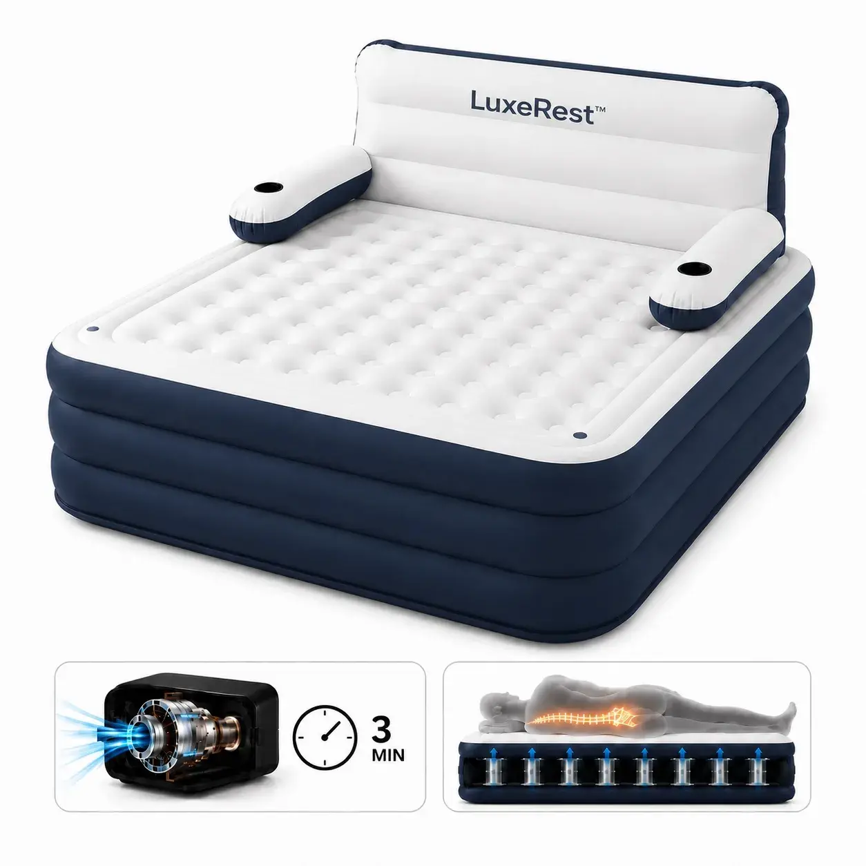 Complete LuxeRest package contents